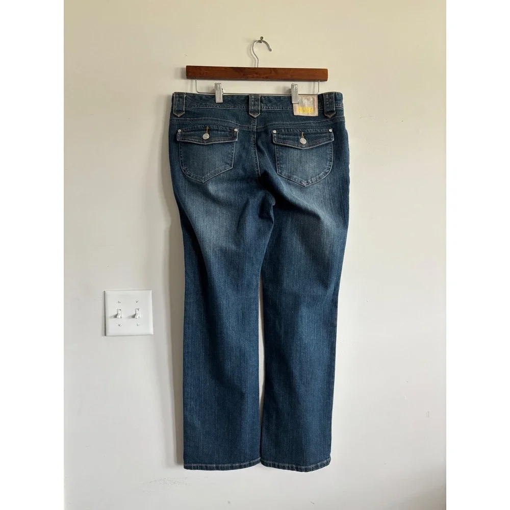 Michael‎ Kors Denim Jeans Bootcut Dark Wash Stretch Women's Size 12